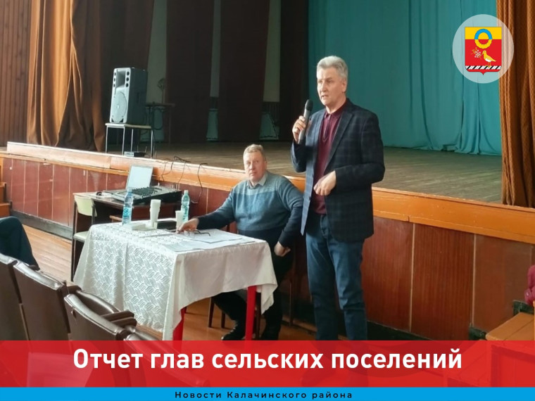 Отчет глав сельских поселений.